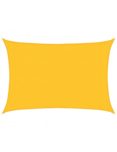 Vela Parasole 160 g/m² Gialla 3x5 m in HDPE