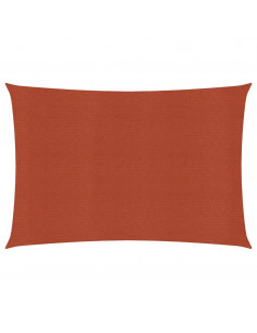Vela Parasole 160 g/m² Terracotta 2x3 m in HDPE 2