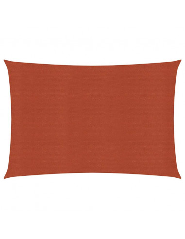Vela Parasole 160 g/m² Terracotta 2x3 m in HDPE