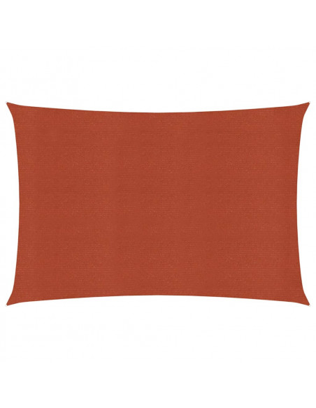 Vela Parasole 160 g/m² Terracotta 2x3 m in HDPE