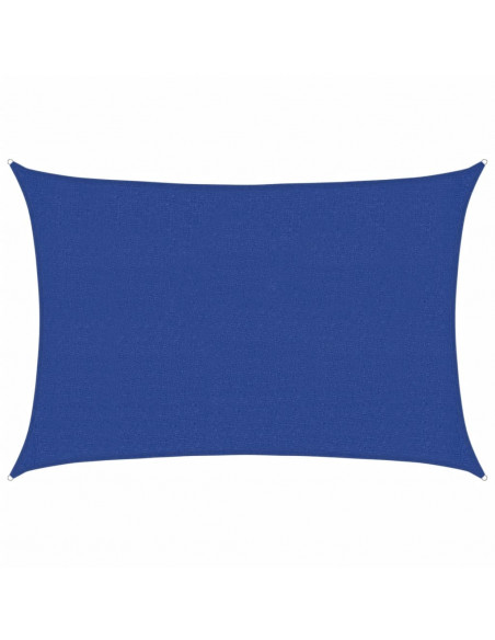 Vela Parasole 160 g/m² Blu 2,5x3,5 m in HDPE