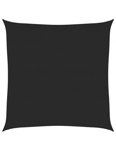 Vela Parasole 160 g/m² Nera 4x4m in HDPE