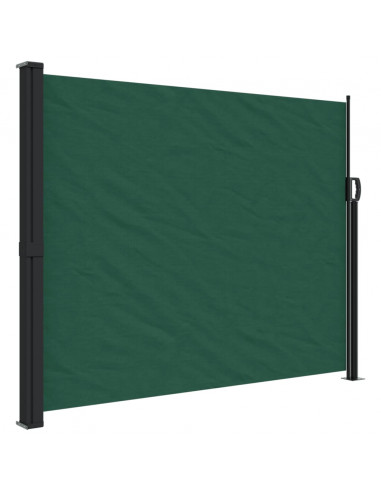 Tenda Laterale Retrattile Verde Scuro 170x300 cm