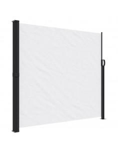 Tenda da Sole Laterale Retrattile Bianco 180x600 cm 2