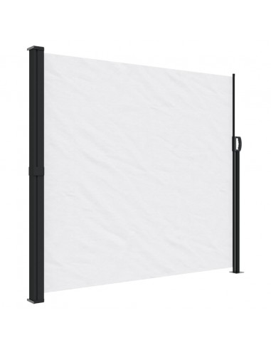 Tenda da Sole Laterale Retrattile Bianco 180x600 cm