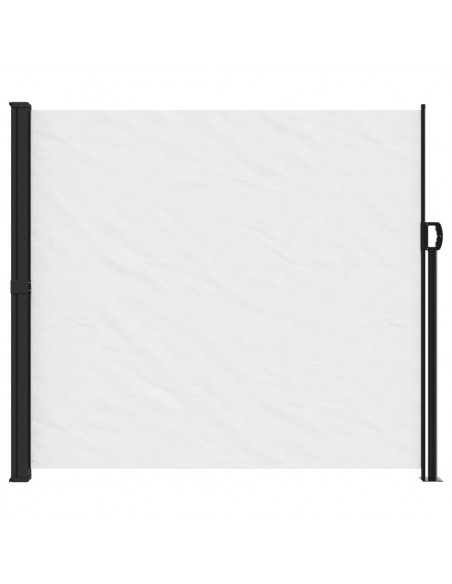 Tenda da Sole Laterale Retrattile Bianco 180x600 cm