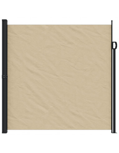 Tenda da Sole Laterale Retrattile Beige 200x600 cm