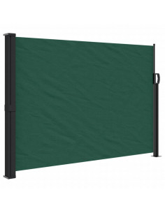 Tenda da Sole Laterale Retrattile Verde Scuro 140x600 cm 2