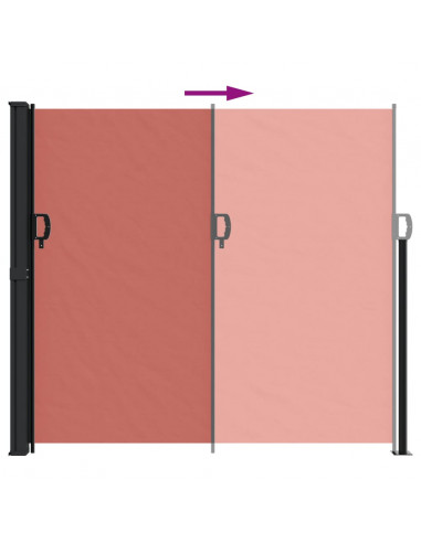 Tenda da Sole Laterale Retrattile Terracotta 180x600 cm