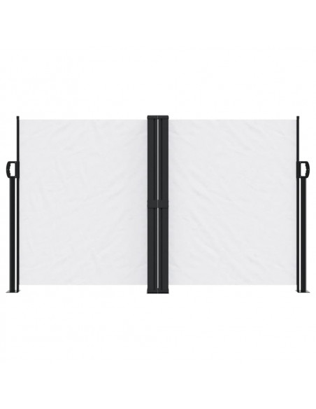 Tenda da Sole Laterale Retrattile Bianca 140x1000 cm