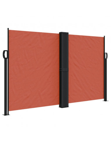 Tenda da Sole Laterale Retrattile Terracotta 140x1000 cm