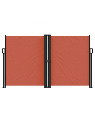 Tenda da Sole Laterale Retrattile Terracotta 140x1000 cm