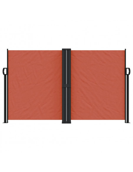 Tenda da Sole Laterale Retrattile Terracotta 140x1000 cm