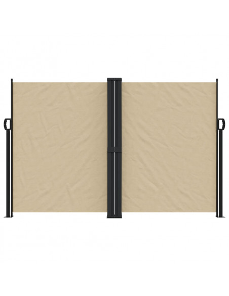 Tenda da Sole Laterale Retrattile Beige 160x1200 cm