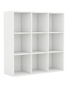 Libreria Bianca 98x29x97,5 cm in Legno Multistrato 2
