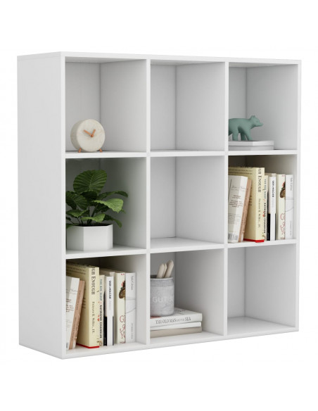 Libreria Bianca 98x29x97,5 cm in Legno Multistrato