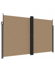 Tenda da Sole Laterale Retrattile Tortora 200x1200 cm 2