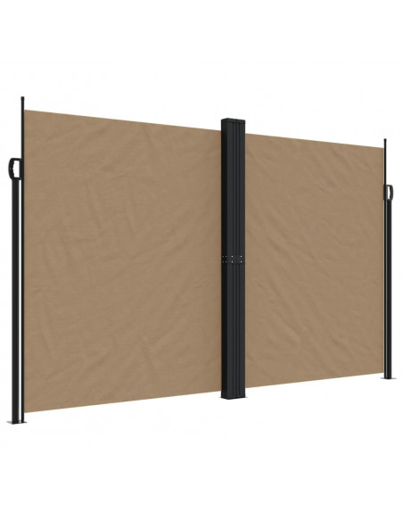 Tenda da Sole Laterale Retrattile Tortora 200x1200 cm