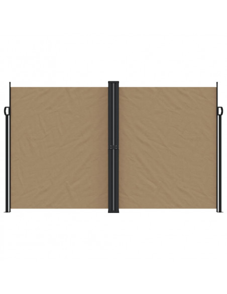 Tenda da Sole Laterale Retrattile Tortora 200x1200 cm