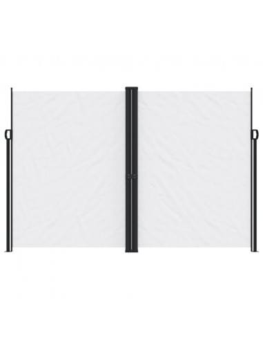 Tenda da Sole Laterale Retrattile Bianca 220x1200 cm