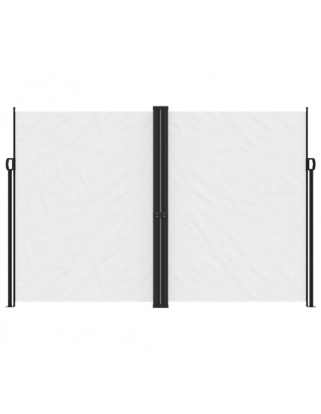 Tenda da Sole Laterale Retrattile Bianca 220x1200 cm