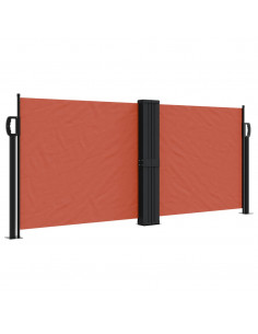 Tenda da Sole Laterale Retrattile Terracotta 100x600 cm 2
