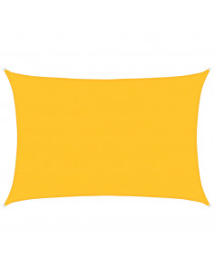 Vela Parasole 160 g/m² Rettangolare Giallo 5x6 m in HDPE 2