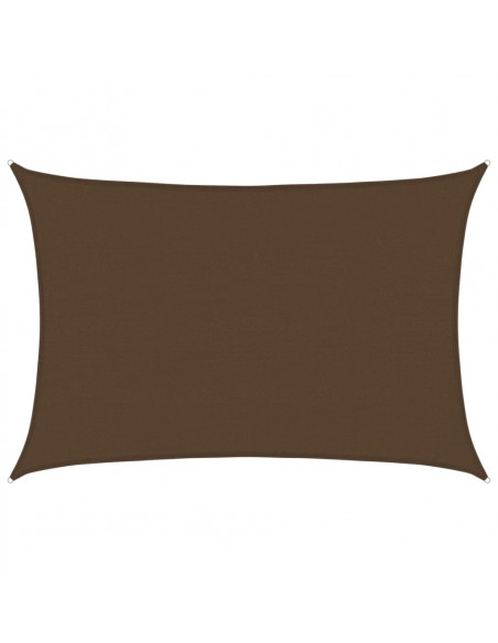 Vela Parasole 160 g/m² Marrone 5x6 m in HDPE