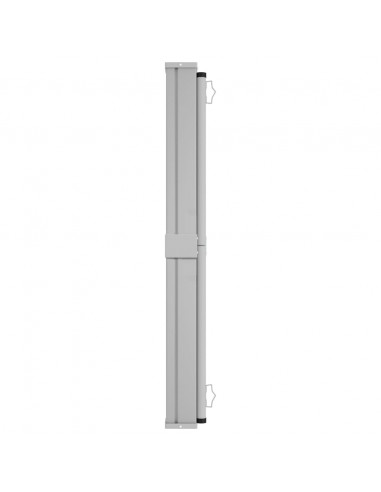 Tenda Laterale Retrattile per Patio 140x600 cm Rossa