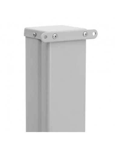 Tenda Laterale Retrattile per Patio 140x600 cm Rossa