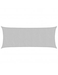 Vela Parasole Grigio Chiaro 4,5x2 m 100% Poliestere Oxford 2