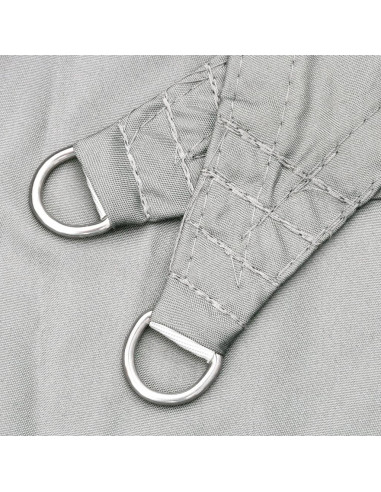 Vela Parasole Grigio Chiaro 4,5x2 m 100% Poliestere Oxford