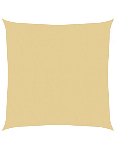 Vela Parasole Sabbia 6x6 m 100% Poliestere Oxford