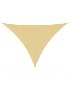 Vela Parasole Sabbia 4x4x5,8 m 100% Poliestere Oxford 2