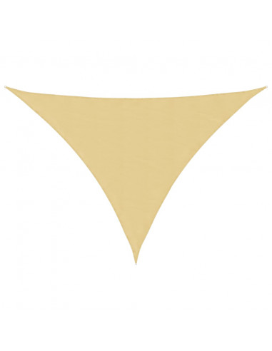 Vela Parasole Sabbia 4x4x5,8 m 100% Poliestere Oxford
