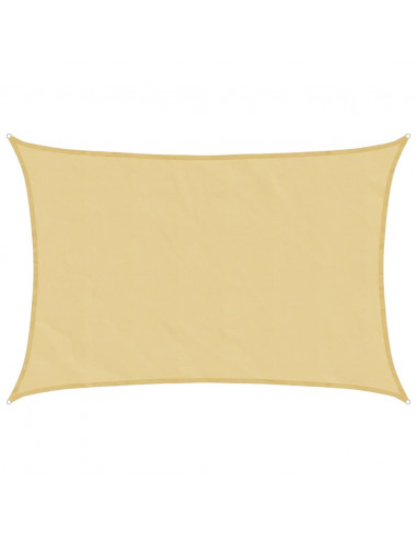 Vela Parasole Sabbia 2,5x2 m 100% Poliestere Oxford