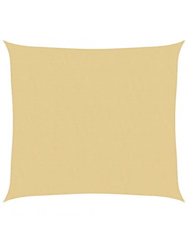 Vela Parasole Sabbia 3x2,5 m 100% Poliestere Oxford