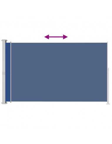 Tenda Laterale Retrattile per Patio 200x300 cm Blu