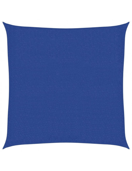 Vela Parasole 160 g/m² Blu 2,5x2,5 m in HDPE