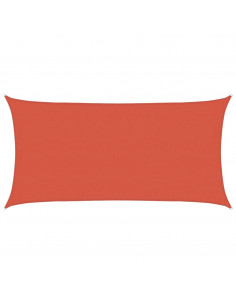 Vela Parasole 160 g/m² Terracotta 4x7 m in HDPE 2