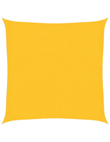 Vela Parasole 160 g/m² Gialla 3x3 m in HDPE