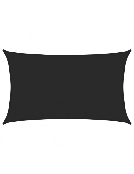 Vela Parasole 160 g/m² Nera 5x8 m in HDPE