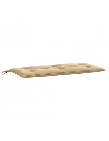 Cuscino Panca Giardino Grigio Scuro Mélange 100x50x7 cm Tessuto