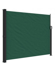 Tenda da Sole Laterale Retrattile Verde Scuro 160x300 cm 2