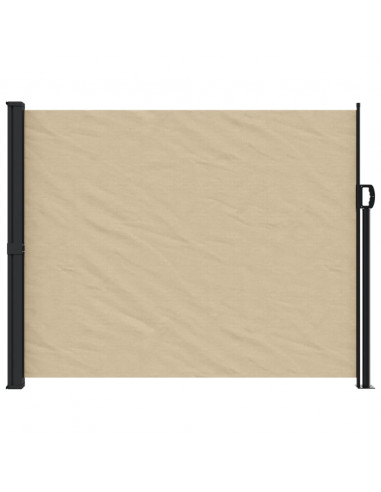 Tenda da Sole Laterale Retrattile Beige 160x300 cm