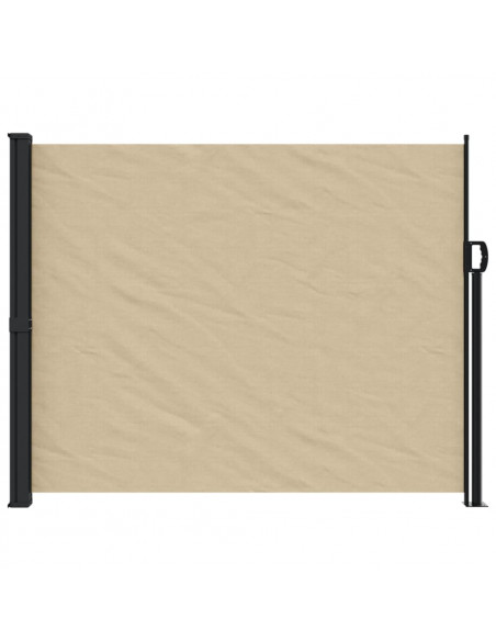 Tenda da Sole Laterale Retrattile Beige 160x300 cm