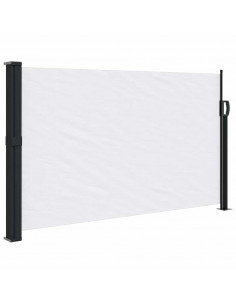 Tenda da Sole Laterale Retrattile Bianco 120x300 cm 2