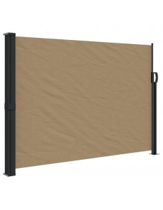 Tenda da Sole Laterale Retrattile Tortora 140x600 cm 2