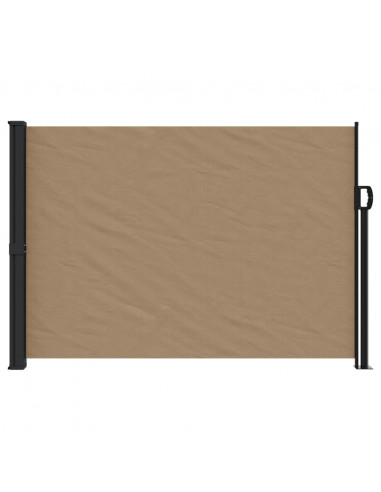 Tenda da Sole Laterale Retrattile Tortora 140x600 cm