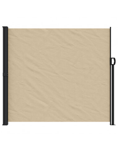 Tenda da Sole Laterale Retrattile Beige 180x600 cm
